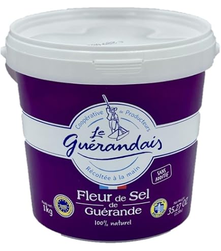 Amazon.com : Fleur De Sel De Guerande 250 G (1 PACK) : Grocery